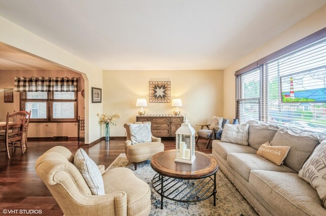 5639 W Montrose Ave, Chicago, IL 60634 - living room with wood finished floors and baseboards