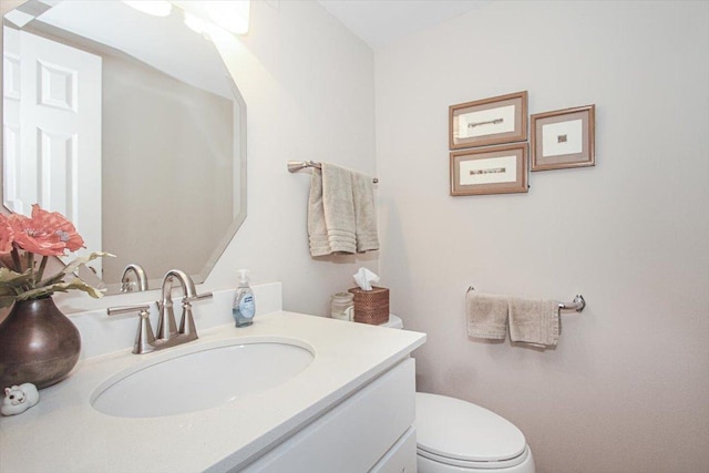 196 Shoreline Rd, Lake Barrington, IL 60010 - bathroom with toilet and vanity