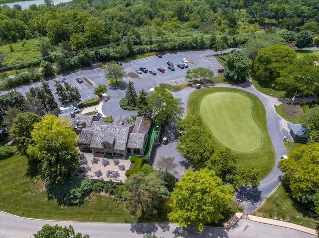 196 Shoreline Rd, Lake Barrington, IL 60010 - drone / aerial view of a golf club