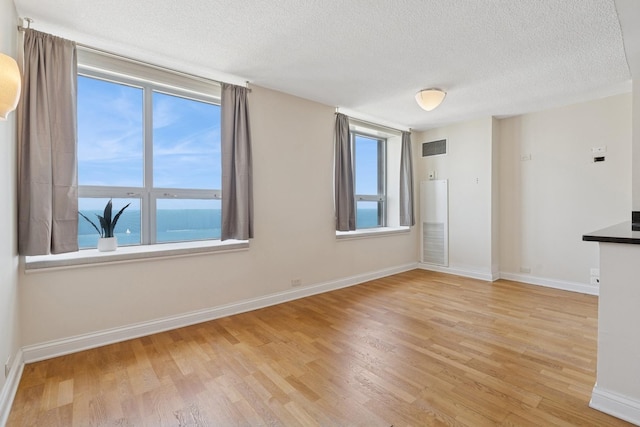 474 N Lake Shore Dr Unit 5306, Chicago, IL 60611 - unfurnished room featuring light wood finished floors and a textured ceiling
