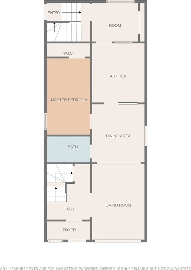 3823 W Wabansia Ave, Chicago, IL 60647 - home floor plan