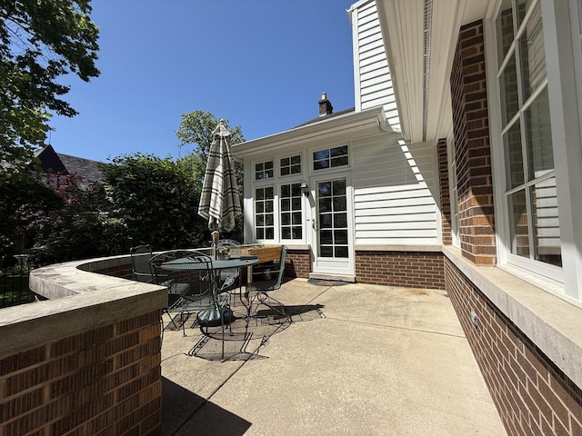 1117 Keystone Ave, River Forest, IL 60305 - view of patio with outdoor dining area