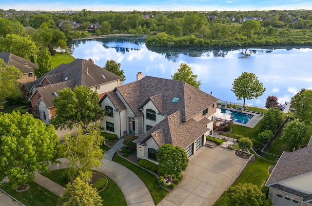 21186 Sage Brush Ln, Mokena, IL 60448 - view of subject property with a nearby body of water