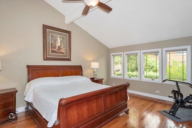 1233 Prairie Ln, Lemont, IL 60439 - bedroom featuring wood finished floors, baseboards, and a ceiling fan