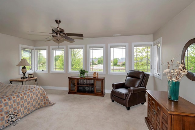 1233 Prairie Ln, Lemont, IL 60439 - bedroom with light carpet and baseboards