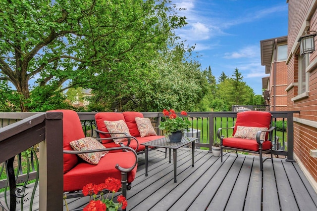 1233 Prairie Ln, Lemont, IL 60439 - view of wooden terrace