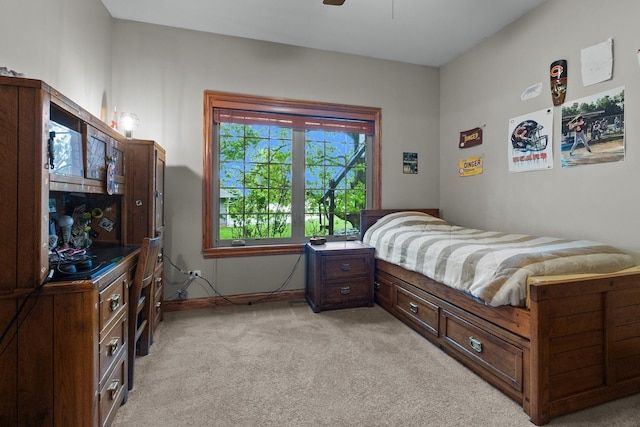 10920 Preservation Way, Richmond, IL 60071 - bedroom featuring light carpet and a ceiling fan