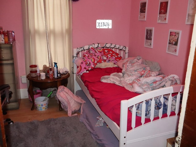312 S Monroe St, Streator, IL 61364 - bedroom with wood finished floors