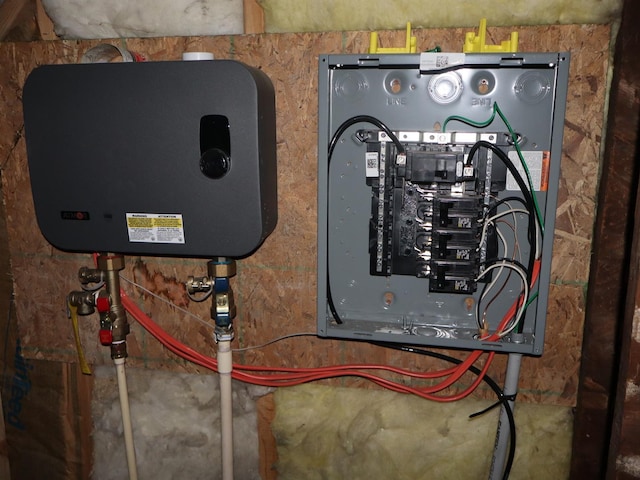 312 S Monroe St, Streator, IL 61364 - utilities with electric panel