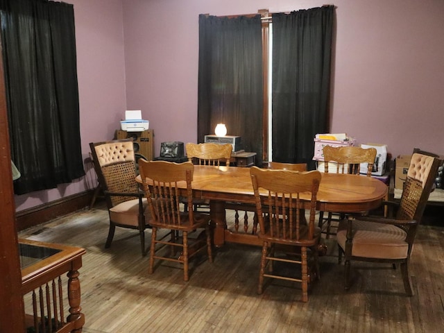312 S Monroe St, Streator, IL 61364 - dining area with wood-type flooring