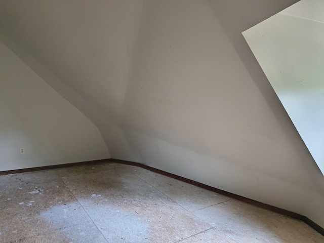 39460 N Park Ave, Lake Villa, IL 60046 - bonus room with baseboards and vaulted ceiling