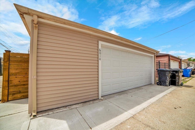 6014 W Fletcher St, Chicago, IL 60634 - view of detached garage