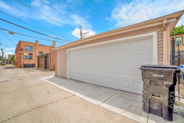 6014 W Fletcher St, Chicago, IL 60634 - view of garage