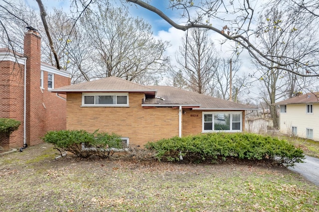 17401 Holmes Ave, Hazel Crest, IL 60429 - view of front of home with brick siding and a shingled roof