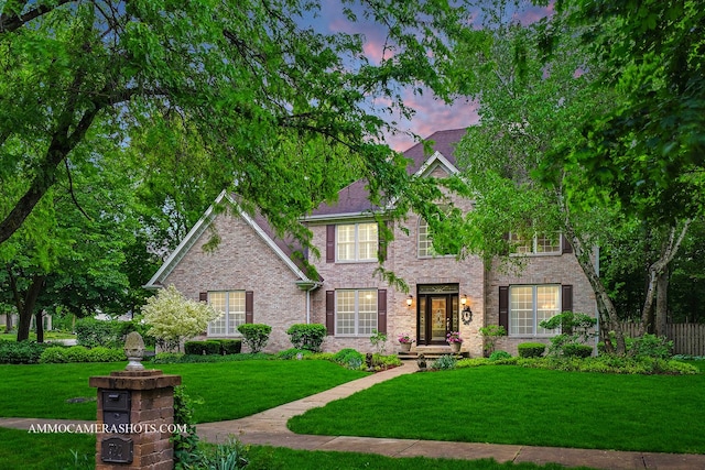 792 Black Walnut Dr, Sugar Grove, IL 60554 - view of front of home featuring brick siding