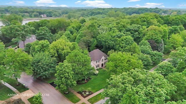 792 Black Walnut Dr, Sugar Grove, IL 60554 - aerial view of property's location with a forest