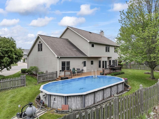 730 N Hundley St, Hoffman Estates, IL 60169 - view of pool featuring a deck