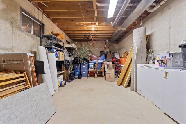 730 N Hundley St, Hoffman Estates, IL 60169 - view of unfinished basement