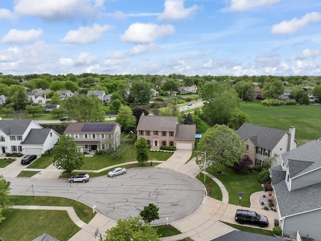 730 N Hundley St, Hoffman Estates, IL 60169 - aerial perspective of suburban area