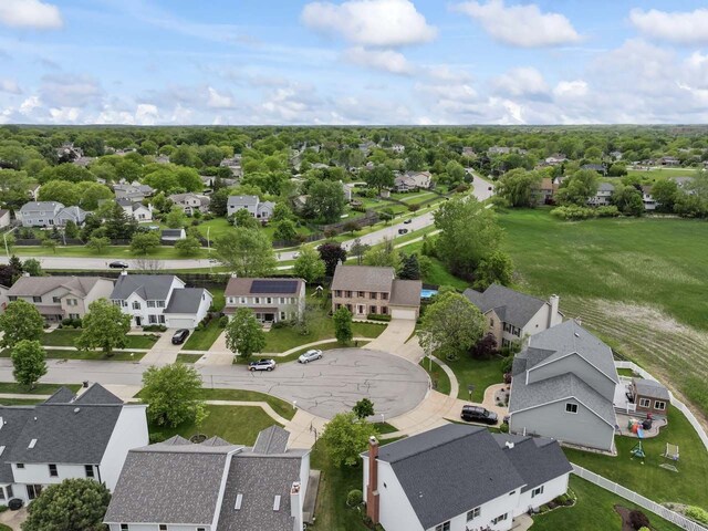 730 N Hundley St, Hoffman Estates, IL 60169 - aerial perspective of suburban area