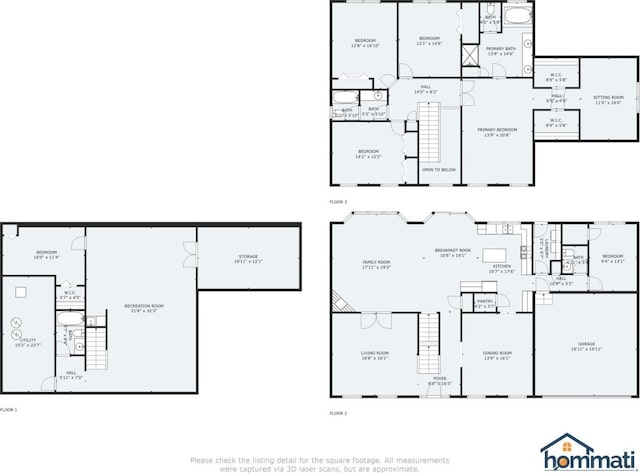 730 N Hundley St, Hoffman Estates, IL 60169 - floor plan / room layout