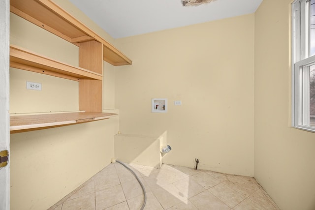 1661 Euclid Ave, Chicago Heights, IL 60411 - laundry area with hookup for a washing machine and light tile patterned floors