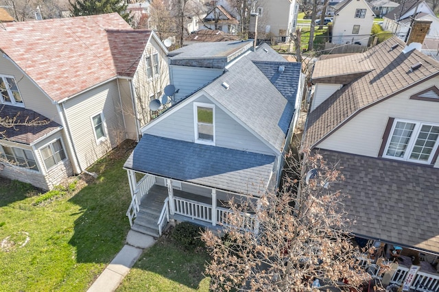 1661 Euclid Ave, Chicago Heights, IL 60411 - aerial perspective of suburban area