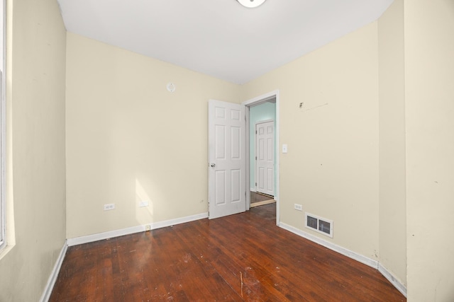1661 Euclid Ave, Chicago Heights, IL 60411 - unfurnished room featuring hardwood / wood-style floors and baseboards