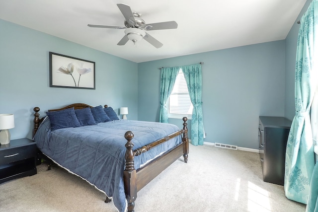 612 Aurora Way, Wheaton, IL 60187 - bedroom featuring carpet floors and a ceiling fan