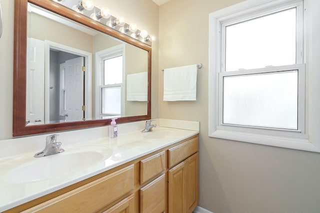 612 Aurora Way, Wheaton, IL 60187 - bathroom featuring double vanity