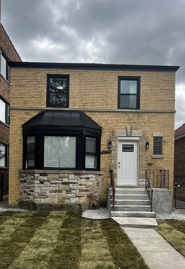 8207 S Laflin St, Chicago, IL 60620 - view of front of home featuring brick siding