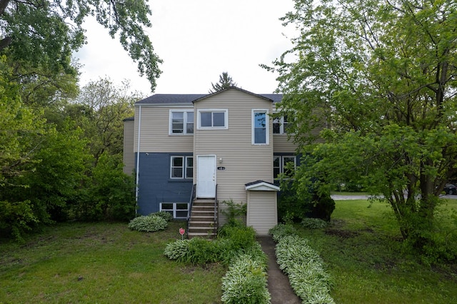17231 Laflin Ave, East Hazel Crest, IL 60429 - back of house featuring a lawn