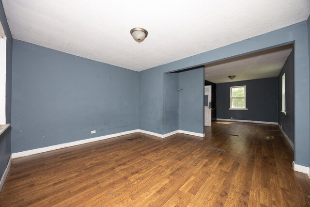 17231 Laflin Ave, East Hazel Crest, IL 60429 - unfurnished room with wood finished floors and baseboards