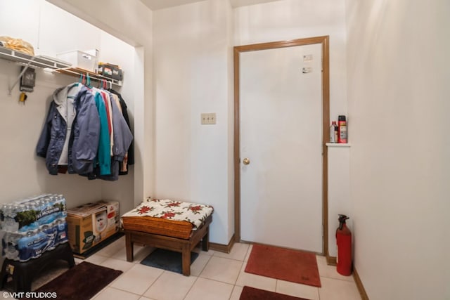 18133 Brittany Ln, Lansing, IL 60438 - mudroom featuring light tile patterned flooring