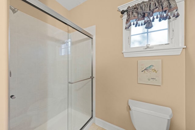 10423 Capistrano Ln, Orland Park, IL 60467 - bathroom with toilet and a stall shower