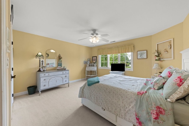 10423 Capistrano Ln, Orland Park, IL 60467 - bedroom with carpet flooring and ceiling fan
