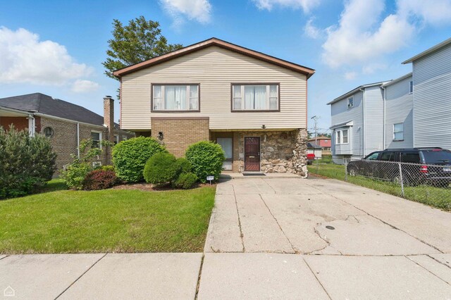 9620 S Sangamon St, Chicago, IL 60643 - view of front facade featuring stone siding