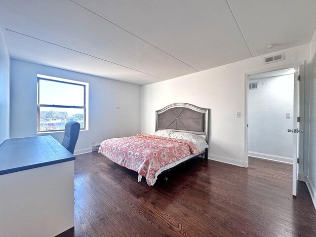 735 N Swift Rd Unit 102, Addison, IL 60101 - bedroom featuring wood finished floors and baseboards