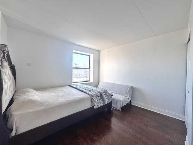 735 N Swift Rd Unit 102, Addison, IL 60101 - bedroom featuring wood finished floors and baseboards
