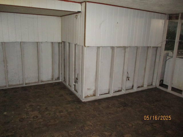 view of basement