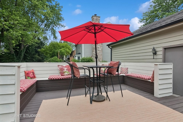 1965 Jamestown Ln, Elgin, IL 60123 - view of wooden deck