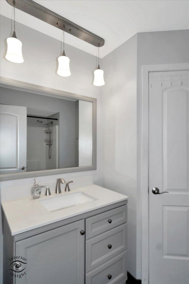 409 Manor Ct Unit A, New Lenox, IL 60451 - bathroom featuring vanity