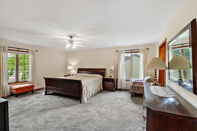 172 Hamilton Ave, Frankfort, IL 60423 - carpeted bedroom featuring ceiling fan