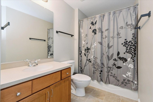 13093 Timber Ct Unit 61, Palos Heights, IL 60463 - bathroom featuring vanity and shower / tub combo with curtain