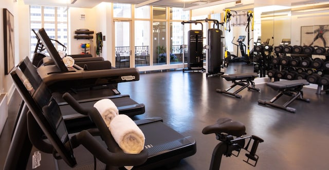 118 E Erie St Unit 21D, Chicago, IL 60611 - view of gym