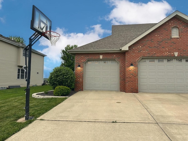 445 Spring Park Loop, Bourbonnais, IL 60914 - garage featuring driveway
