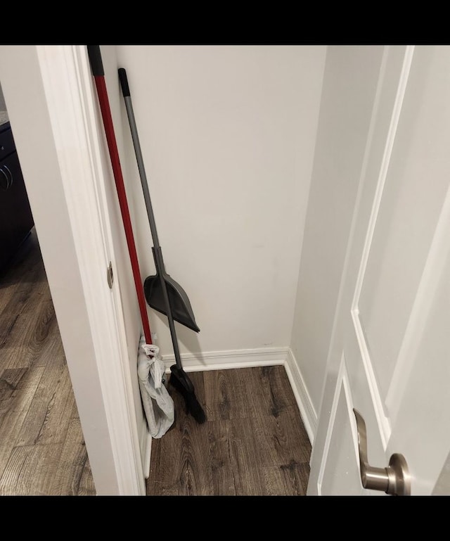 720 N Western Ave Unit 10, Park Ridge, IL 60068 - detailed view of wood finished floors and baseboards