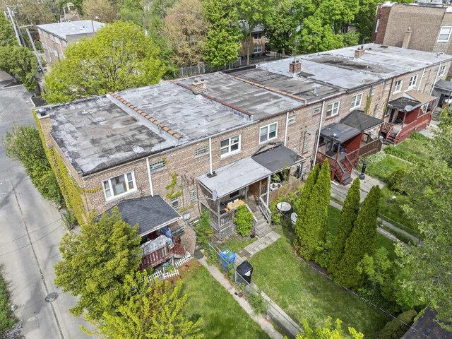7843 S Yates Blvd, Chicago, IL 60649 - aerial view