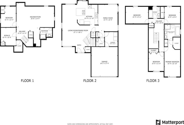 1 Churchill Ct, South Elgin, IL 60177 - home floor plan