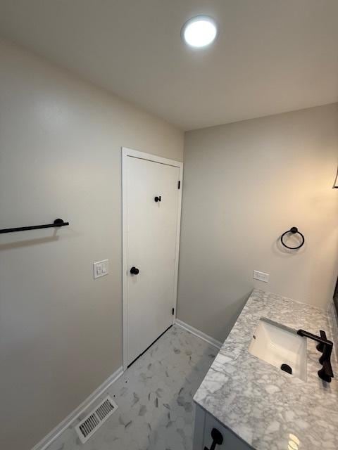 2030 University Dr, Naperville, IL 60565 - bathroom featuring vanity and baseboards